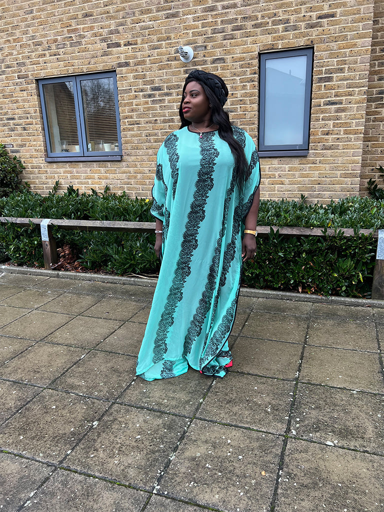 Green Chiffon Bubu