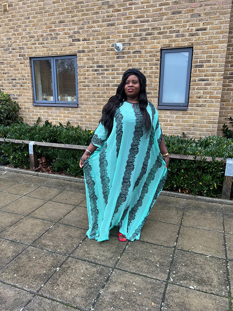 Green Chiffon Bubu