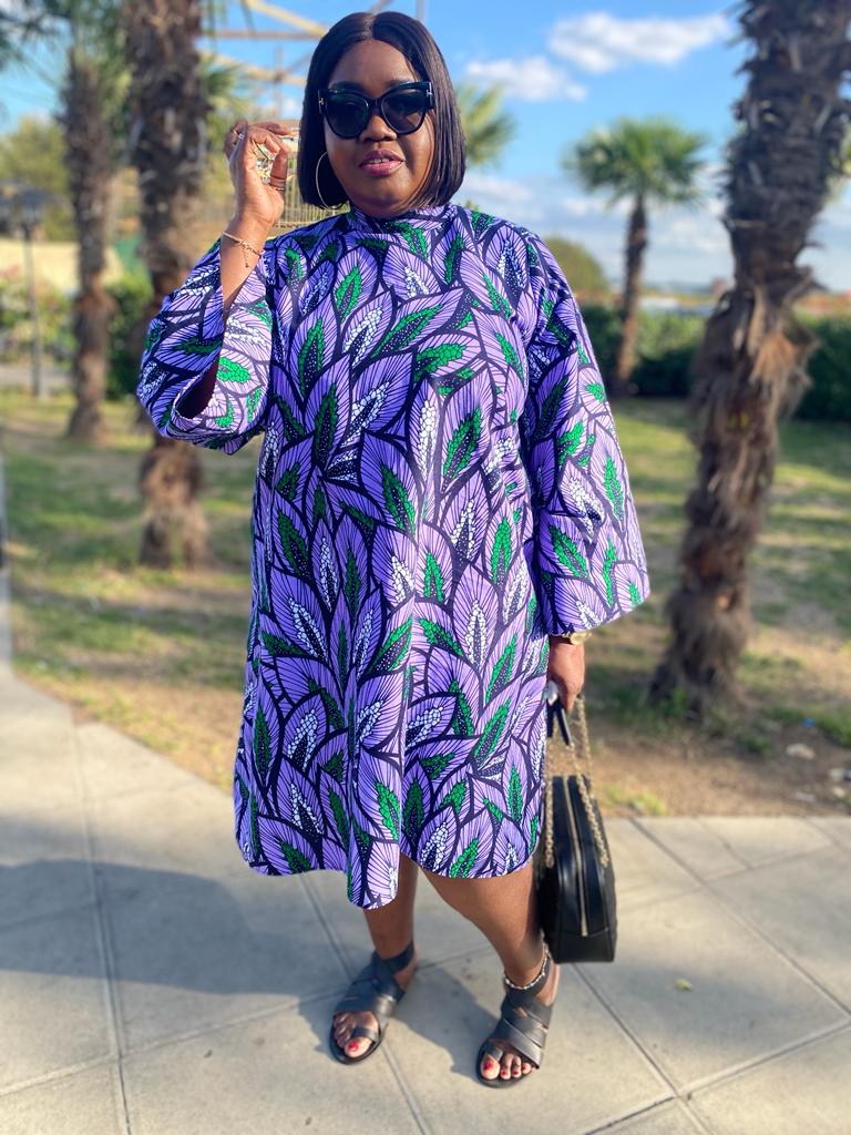 ankara shift dress designs Dola Ankara Shift Dress Bomi Styles Store