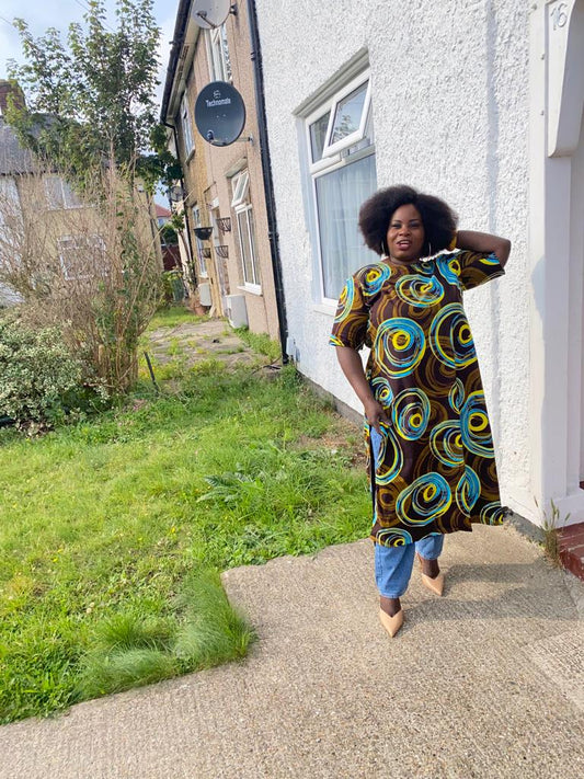 Morenike Slit Dress.